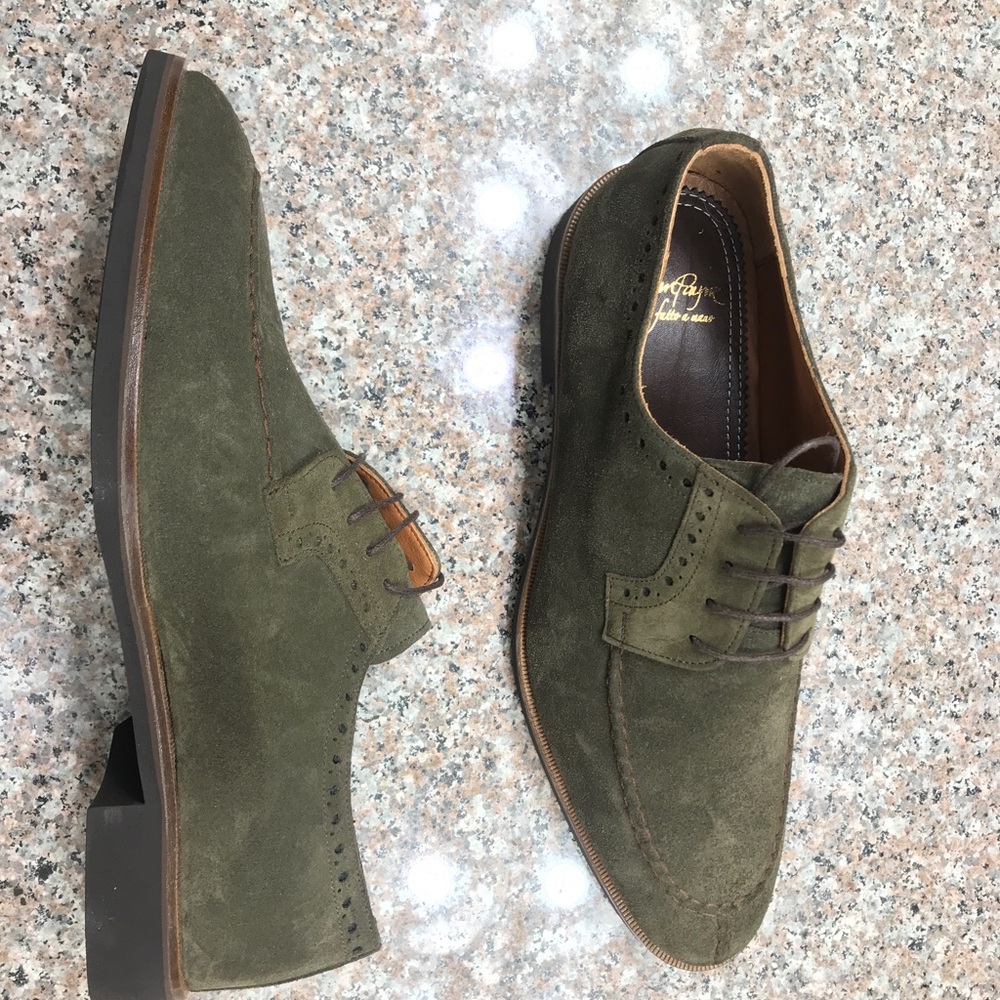 Alan Payne Men’s Clark Brandy Cap Toe Calfskin Oxford Shoes